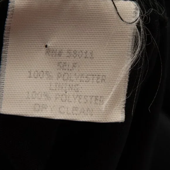 David Meister Cocktail Dress Asymmetric Midi Evening Sleeveless Midi Size 4 - Picture 4 of 6